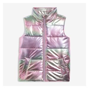 *Like new* Kid Girls' Puffer Vest with PrimaLoft®